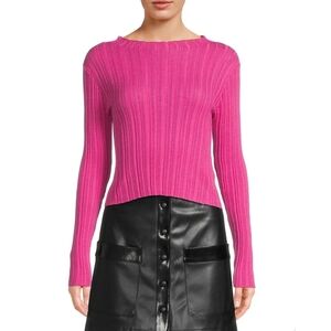 NEW Colorush Hendrix Rib Knit Funnelneck Sweater